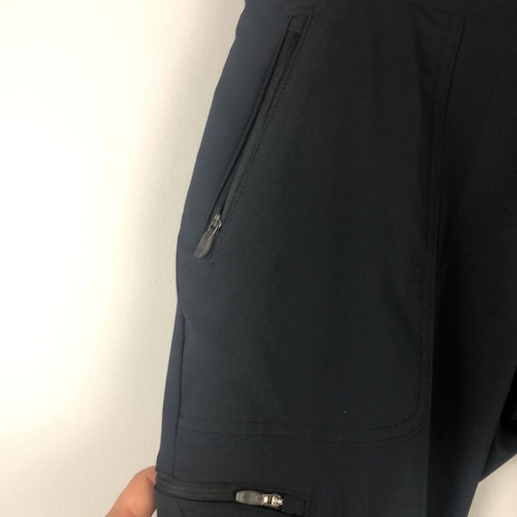 NEW Columbia Savanna Hill Utility Hiking Capri Black Stretch Pocket Outdoor Pant - Picture 4 of 16